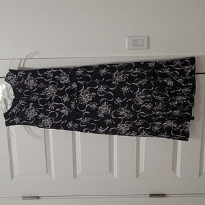 Talbots Petite Flouncy Hem Midi Dress | Size 2P | EUC